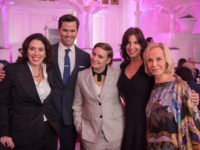 Amy Cappellazzo, Andrew Rannells, Lena Dunham, Lisa Plepler, Linda Janklow_Brian Hatton Photography