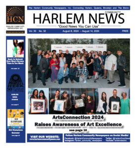 Harlem News 08/08/24 front page