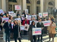Press & Rallies: Advocating for Equitable Access to the Arts It starts with arts Rally and City Council Joint Oversight Hearing (2)